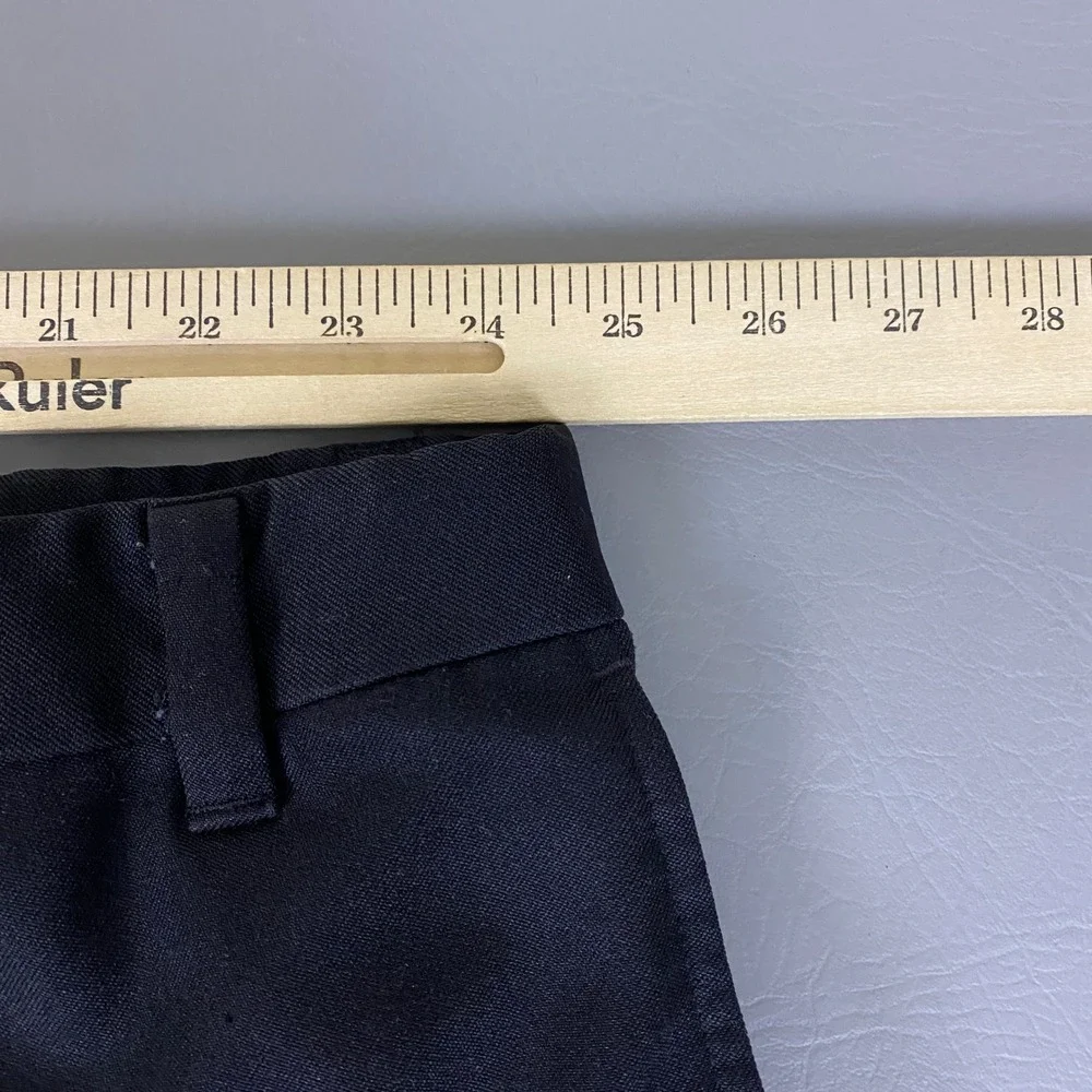 Harbor Bay Dress Pants Men's Size 58x30 Fit 52x30 Big and Tall Black Slacks